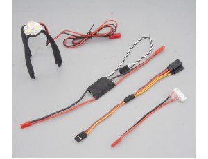 Cyclone Power CenterBurner V3 Lite Lighting System For Single 64mm EDF - Long Type  Cyclone Power CenterBurner V3 Lite Lighting System For Single 64mm EDF - Long Type